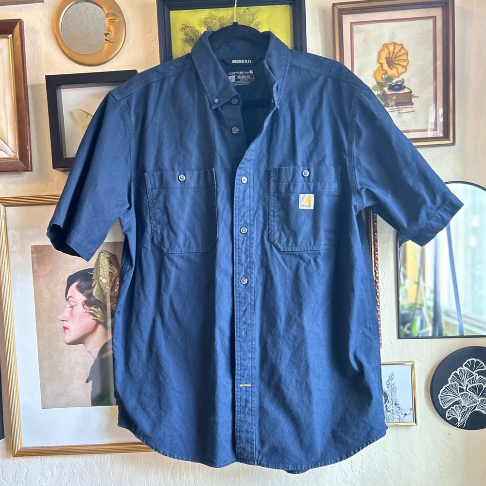 Carhartt Navy Blue Men's XL Shirt